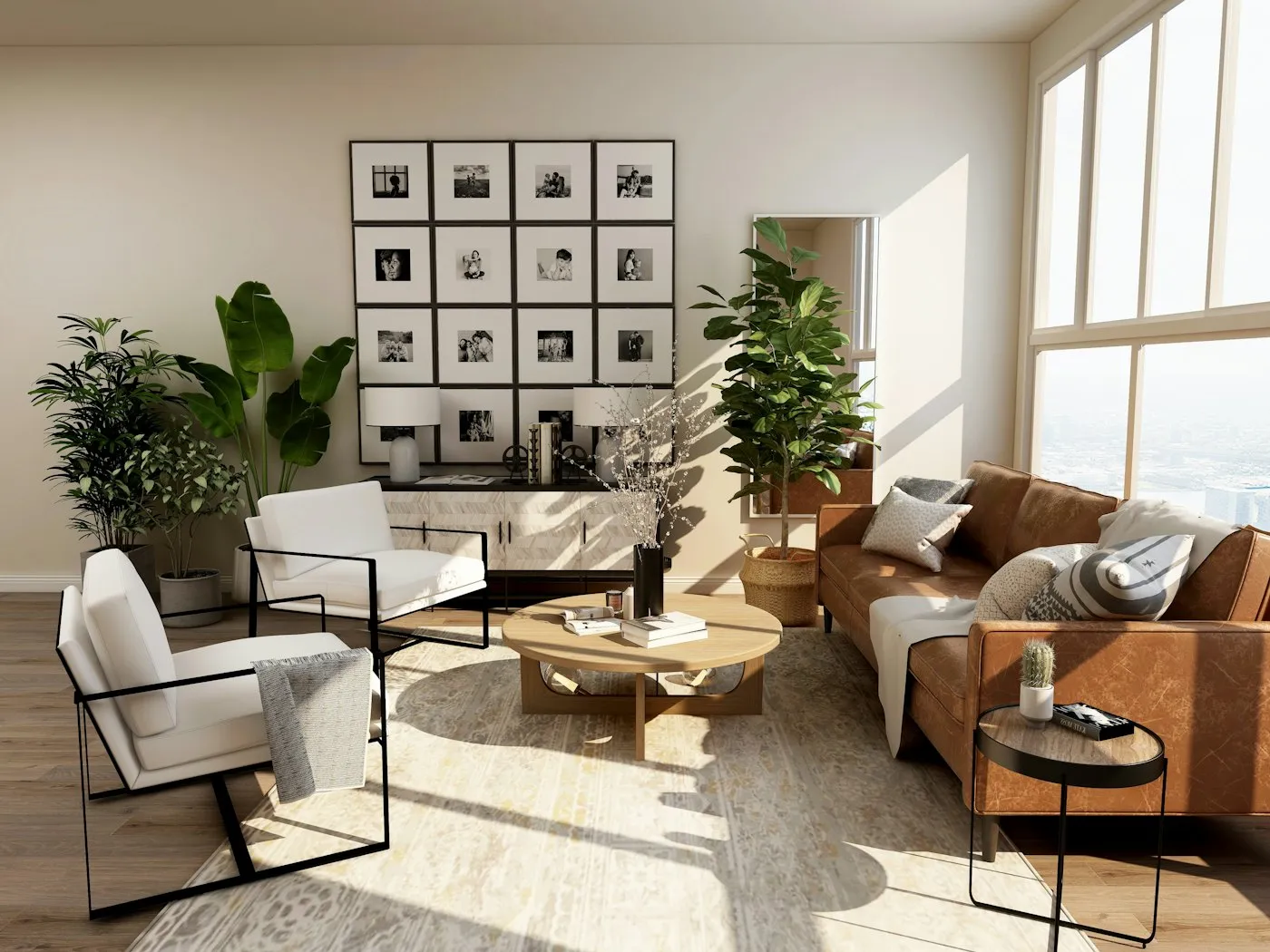 2BR living & dining